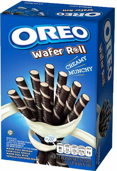 OREO - Wafer Roll Vanilla 54g